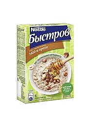 Каша БЫСТРОВ 240гр 5 злаков  Мед и орехи  1/8
