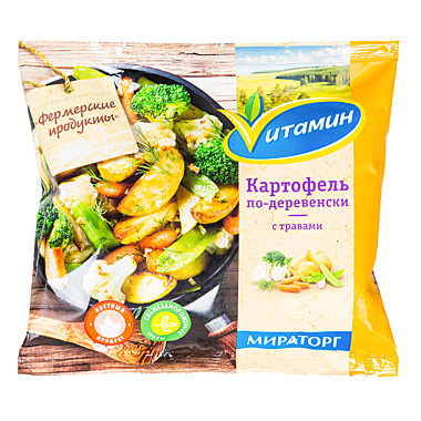 Картофель по деревенски с травами (Витамин) 0,400г 1/10