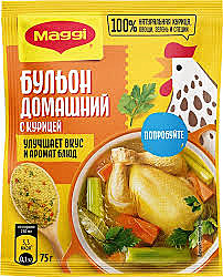 МАГГИ Бульон Домашний с курицей 75гр 1/16
