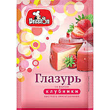 ПАСХА глазурь Pr.Preston клубника 50 г 1/20