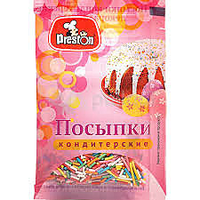 ПАСХА посыпка Др.Престон Вермишель 7г 1/40шт