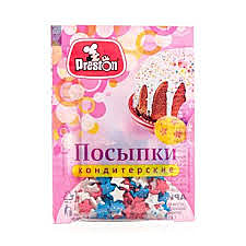 ПАСХА посыпка Др.Престон Звезды 7г 1/40шт