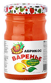 Варенье РУМЯНКА 250г Абрикосовое  ст/б 1/12