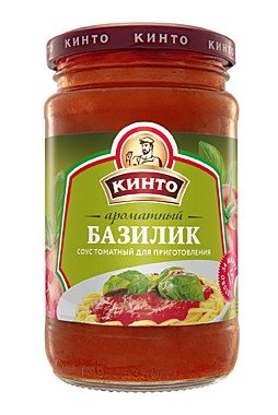 Соус КИНТО Базилик 350г 1/8