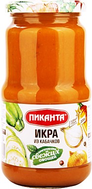 Икра кабачковая Пиканта 450/520г 1/6     