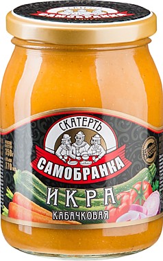Икра кабачковая Скатерть-Самобранка  370гр с/б  1/15