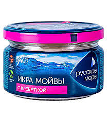 Икра Мойвы РМ дел.с креветкой 165гр 1/6