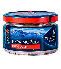 Икра Мойвы РМ делик.с лососем 165гр 1/6