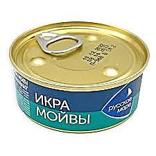 Икра Мойвы РМ Люкс 100гр 1/6