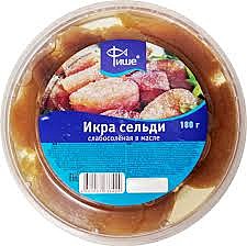 Икра сельди ФИШЕ с/с в масле 180гр 1/8