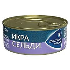 Икра Сельди РМ люкс ж/б 100г 1/6