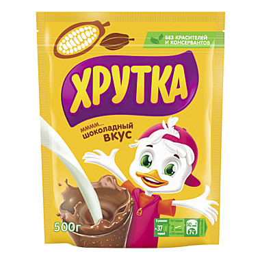 Какао ХРУТКА 500гр м/у 1/6 Россия