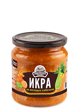 Закуска Семилукская Икра из молодых кабачков 460гр 1/8