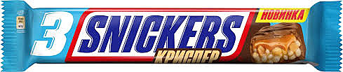 Шок.батончик СНИКЕРС Криспер 60гр  1/24  