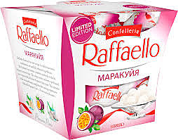 Конфеты РАФФАЭЛЛО МАРАКУЙЯ 150г 1/6