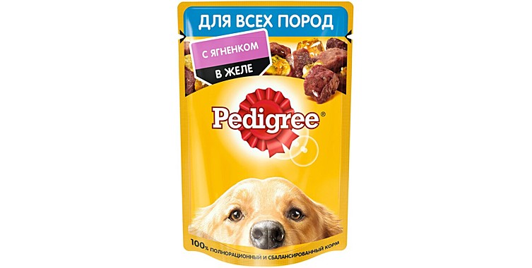 ПЕДИГРИ 85г Ягнёнок в желе 1/28