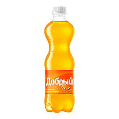 Газ.напиток ДОБРЫЙ 0,5л. Апельсин 1/24