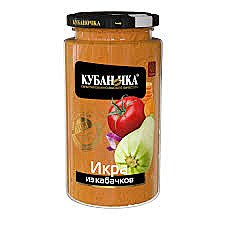 Икра кабачковая КУБАНОЧКА 500гр 1/12 ст/б