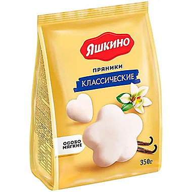 Пряники фас. ЯШКИНО Классические 350гр.  1/8  