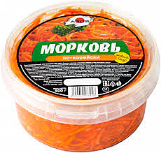 Салат АКВА По-корейски морковь 500 г 1/8 