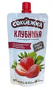 Сок СОКОЕЖКА 100г Клубника д/п концентрированный 1/12