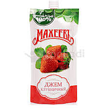 Джем МАХЕЕВ 300гр Клубника д/пак 1/16   