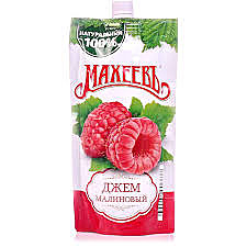 Джем МАХЕЕВ 300гр Малина д/пак 1/16  