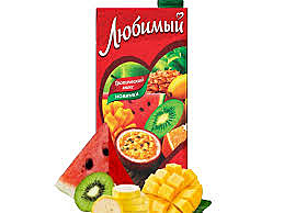 Сок ЛЮБИМЫЙ САД 0,95л Тропический МИКС 1/12