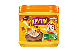 Какао ХРУТКА Карамель 250гр 1/8 Россия