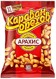 Арахис КАРАВАН ОРЕХОВ 90гр 1/22