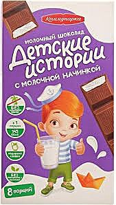 Шоколад Детские истории молочный 200гр 1/17 Коммунарка