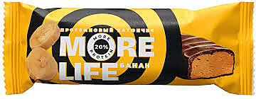 Батончик MoreLife Банан 40 гр 1/20