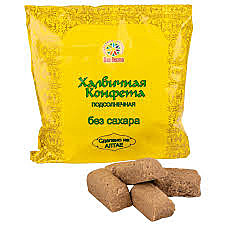Конфета халвичная подсолнечная на фруктозе 200 гр 1/12