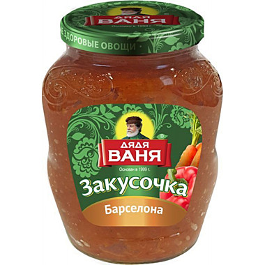 Закусочка Дядя Ваня 350гр Барселона 1/12  