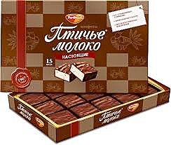 Конфеты ПТИЧЬЕ МОЛОКО 200 г 1/16 Рот Фронт