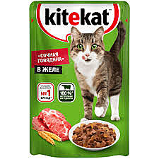 КИТИКЕТ 85г Желе Говядина 1/28