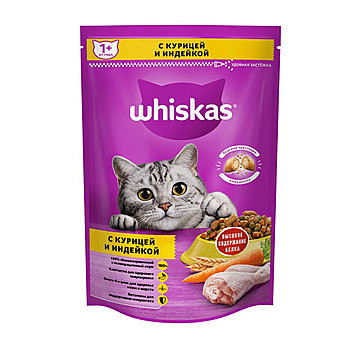 ВИСКАС 350 г Подуш.Паштет Курица/индейка +1 1/11 /9