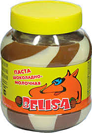 Паста шок. БЕЛИСА шок.-молоч. 330гр. ст/б 1/12