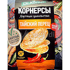 Чипсы КОРНЕРСЫ Тайский перец (158489) 50 гр. 1/14