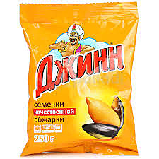 Семечки ДЖИНН 250гр 1/14   