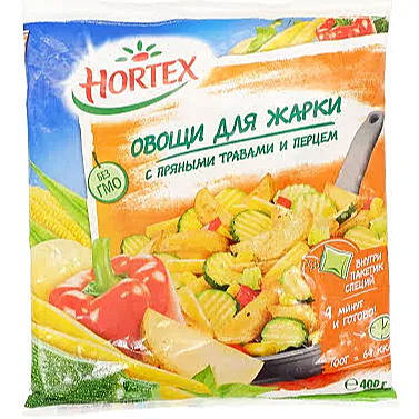 ОВОЩИ Д/ЖАРКИ (Хортекс) 0,400 1/12