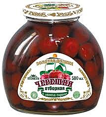Компот Черешня ЗОЛОТАЯ ДОЛИНА  580г 1/12    