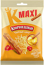Сухарики MAXI начо 60г КДВ 1/40 
