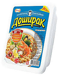 ДОШИРАК лапша б/п 90гр Морепродукты 1/24  