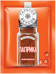 ГАЛЕРЕЯ ВКУСОВ Паприка молотая 10гр. 1/40   