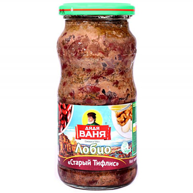 Лобио Дядя Ваня 480гр Старый Тифлис 1/8     