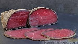 БАСТУРМА с/в ТП в/у Мясной деликатес