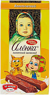 Шоколад АЛЕНКА 100г в стиках 1/17   