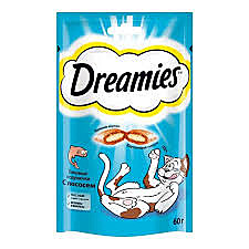 DREAMIES 60г лакомства с лососем 1/6