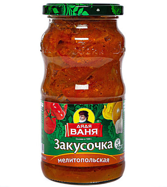 Закусочка Дядя Ваня 460гр Мелитопольская  1/8  